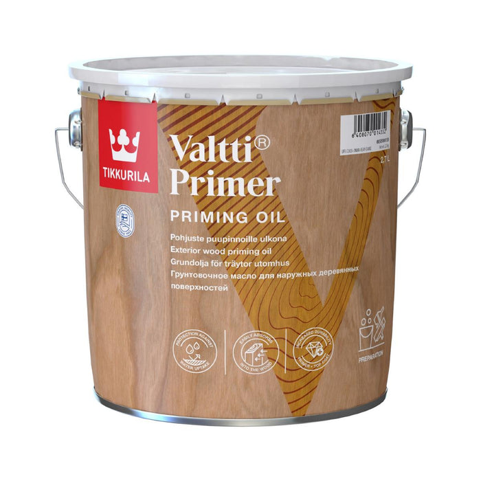 VALTI PRIMER FOR WOODEN FACADES 2.7L