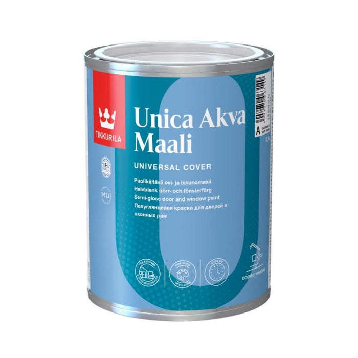 UNIKA AQUA WATER-BASED PAINT WHITE 0.9L