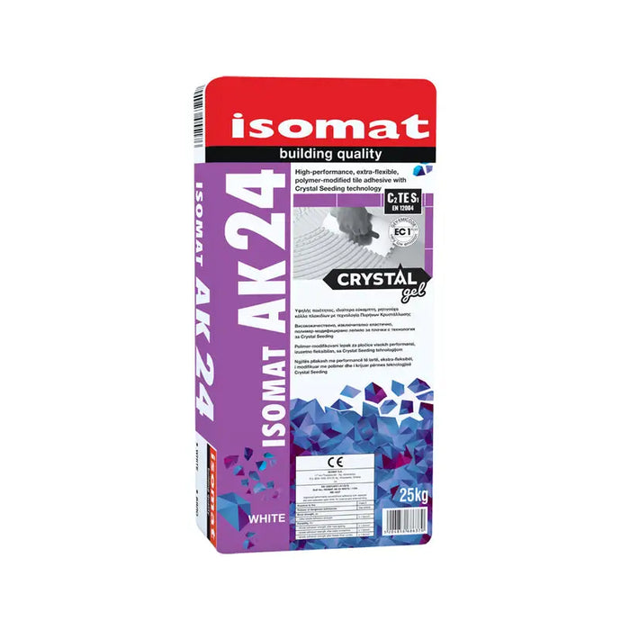 TILE ADHESIVE ISOMAT AK 24 CRYSTAL GEL - Лепила за плочки<<<Лепила за плочки фуги силикони и грундове<<<Баня<<<Praktiker