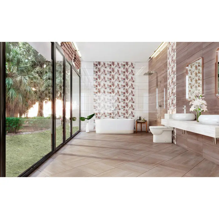 TILE KAI MAGNOLIA TAUPE 30X60 CM - Стенни плочки и декорация<<<Плочки и лайстни<<<Баня<<<Praktiker&&&Стенни плочки и