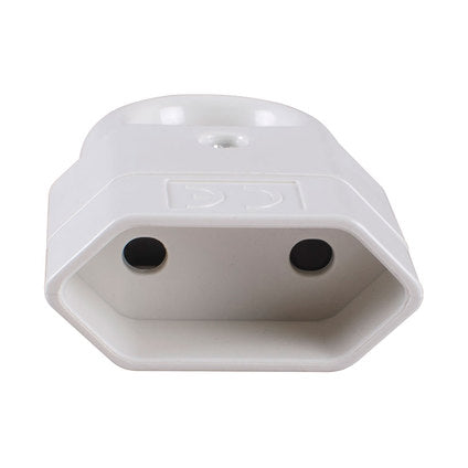 DISCONNECTOR WITHOUT CABLE 1 SOCKET FLAT PLUG 2P/II 2.5A 250V TIMEX GN-11 N