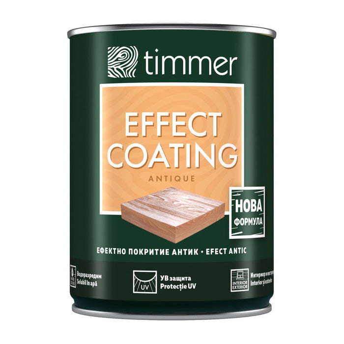 ANTIQUE EFFECT WOOD COATING WHITE COLOR 750 G TIMMER