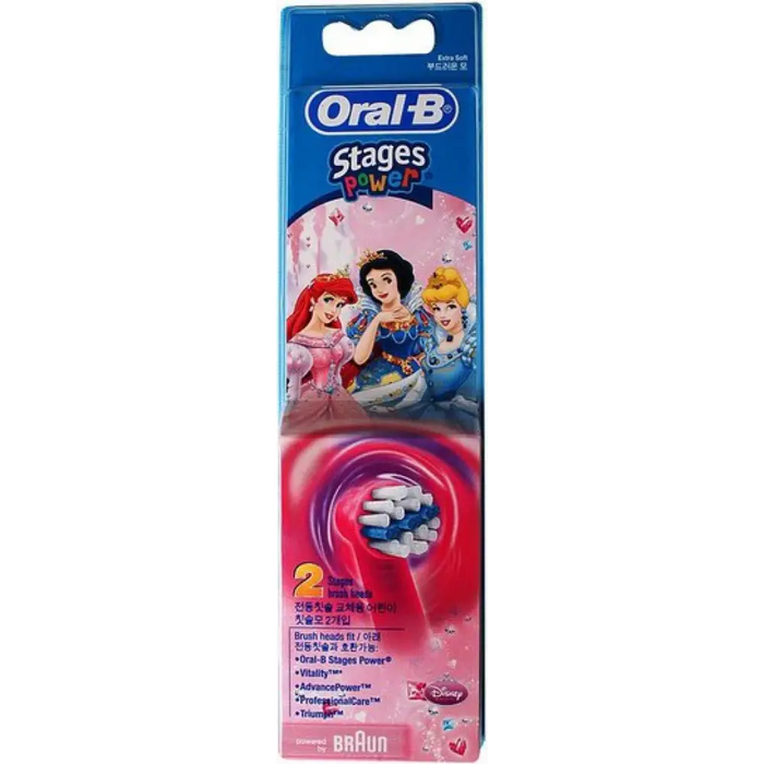 Tip el. brush Oral B EB 10-2 2 pcs - Ел. четки и зъбни душове<<<За Здравето<<<Уреди за здраве и красота<<<TechMart