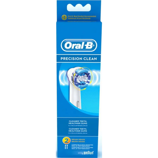 Tip el. brush Oral B EB 20-2 2 pcs - Ел. четки и зъбни душове<<<За Здравето<<<Уреди за здраве и красота<<<TechMart