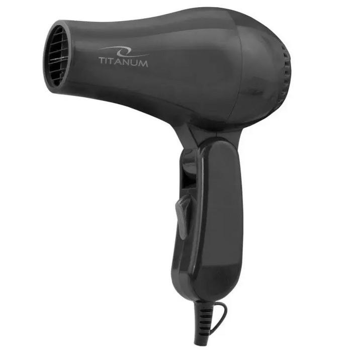 TITANUM TBH003K Hair dryer Black 750 W - HairdryersAGD-SUS<<<Home Appliance - ProductsAGD<<<ActionPL