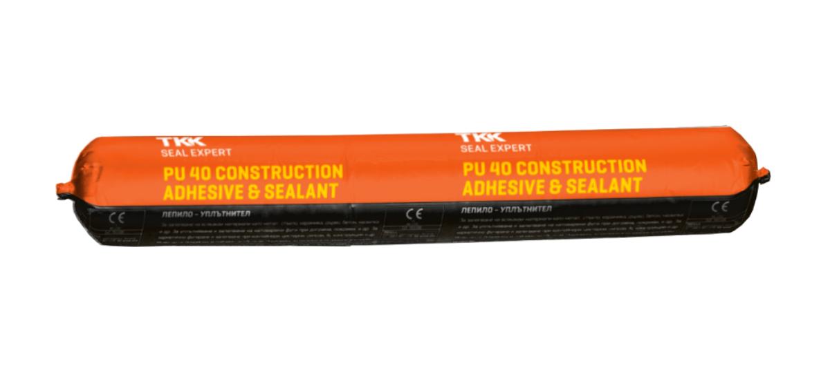 GLUE SEALANT TKK PU40 BLACK 600ML