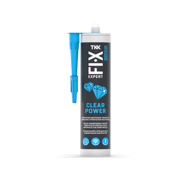 ASSEMBLY ADHESIVE TKK FIX CLEAR POWER