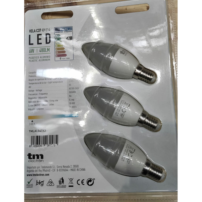 LED lamp TM Electron E14 3000 K