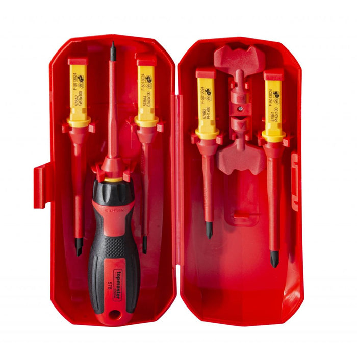 SCREWDRIVER SET 1000V 8H TMP