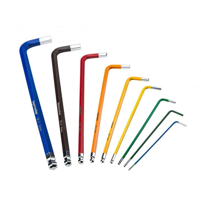 HEXAGON COLORED LONG 9PCS TMP