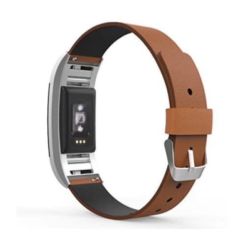 Thin leather strap Fitbit / Fitbit Charge 2