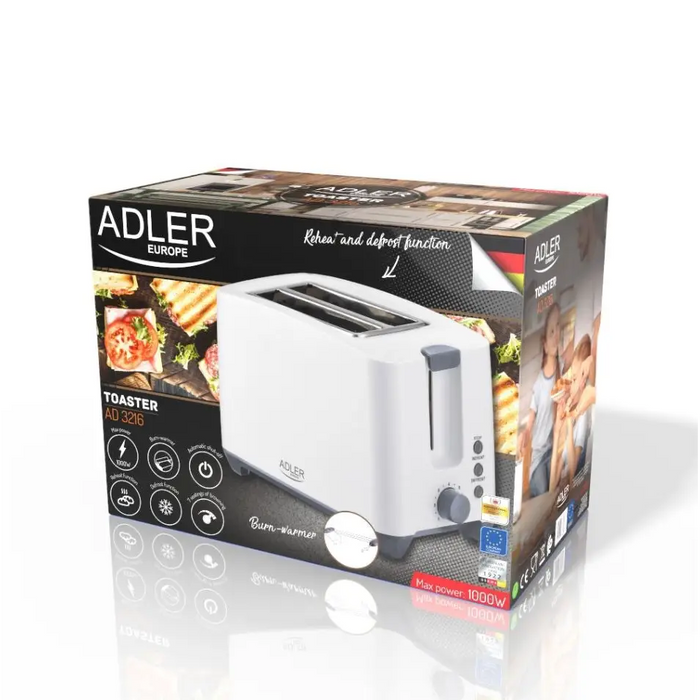 Toaster Adler AD 3216 750W - ToastersAGD-TOS<<<Home Appliance - ProductsAGD<<<ActionPL