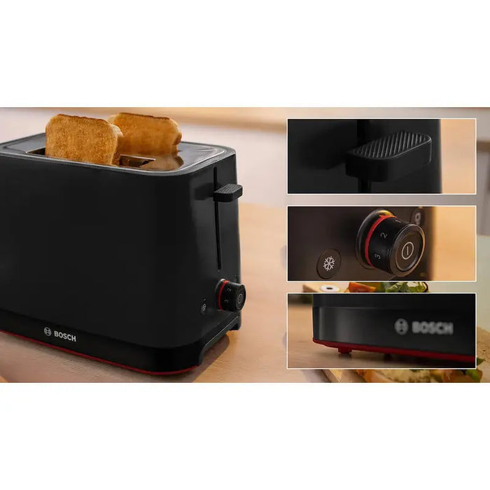 Toaster BOSCH TAT3M123 - Уреди за готвене<<<BOSCH дребна електродомакинска техника<<<BOSCH<<<PolyComp&&&Тостери<<<Уреди