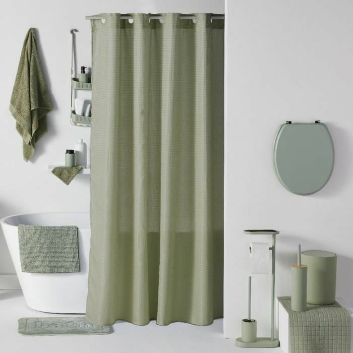 Bath Set TODAY HOY Green Plastic Modern 4 Pieces (4 Units)