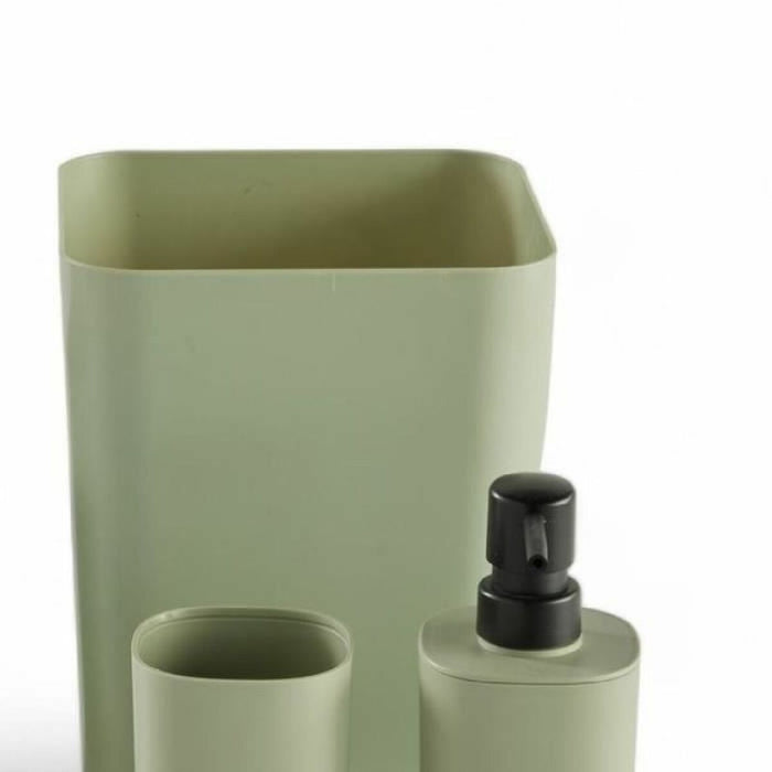 Bath Set TODAY HOY Green Plastic Modern (5 Units)