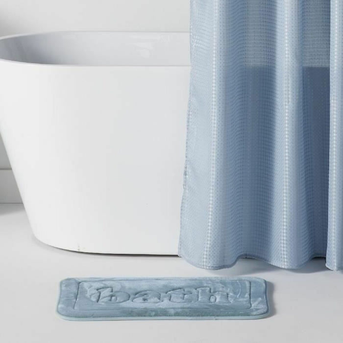 Non-Slip Bath Mat TODAY UTILITY Blue 40 x 60 cm