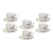TOGNANA MADISON POESIA 12 PIECE COFFEE SET - Сервизи чаши и чинии<<<Домашни потреби<<<Кухня<<<Praktiker