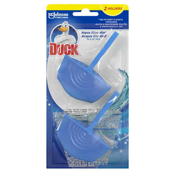 TOILET BLOCK 1 + 1 OCEAN DUCK AQUA BLUE - Почистващи препарати<<<Домашни потреби<<<Кухня<<<Praktiker