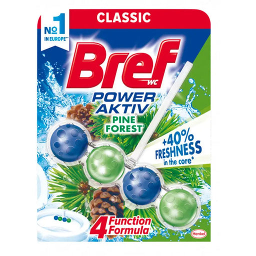 TOILET BLOCK 50G PINE POWER AKTIV BREF CLASSIC - Почистващи препарати<<<Домашни потреби<<<Кухня<<<Praktiker