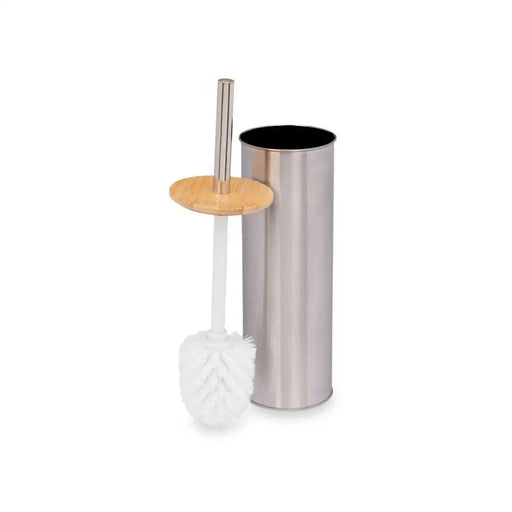 Toilet Brush Berilo Silver Bamboo Stainless steel 9,5 x 27,5 x 9,5 cm (6 Units) - Баня<<<Дом