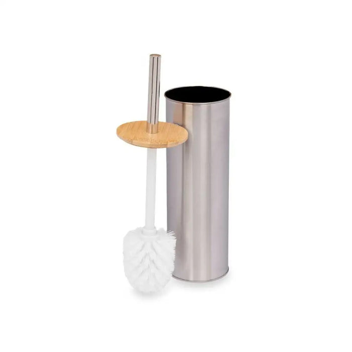 Toilet Brush Berilo Silver Bamboo Stainless steel 9,5 x 27,5 x 9,5 cm (6 Units) - Баня<<<Дом