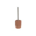 Toilet Brush DKD Home Decor 11 X 11 X 36,5 CM Cement Terracotta Stainless steel - Баня<<<Дом