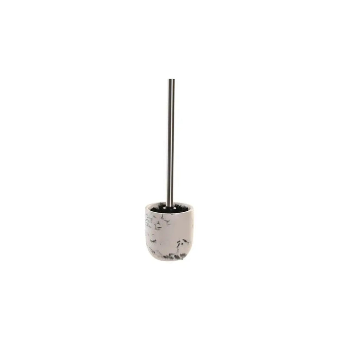 Toilet Brush DKD Home Decor Black Cement White 10 x 10 x 36 cm - Баня<<<Дом Градина<<<BigBuy&&&Аксесоари и