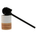 Toilet Brush Home ESPRIT White Grey Natural Resin 9,5 x 9,5 x 37 cm (2 Units) - Баня<<<Дом Градина<<<BigBuy&&&Аксесоари