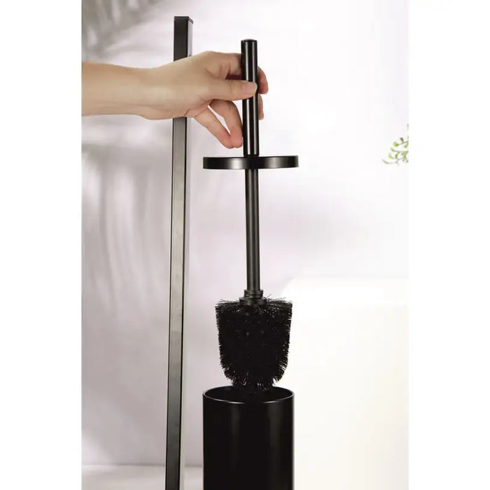 TOILET PAPER HOLDER WITH TOILET BRUSH INTER CERAMIC - Аксесоари за баня<<<Аксесоари за баня<<<Баня<<<Praktiker