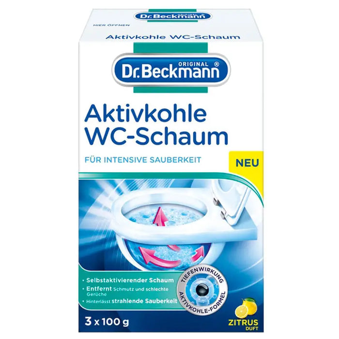 TOILET PREPARATION WITH CARBON 3X100 GR DR.BECKMANN - Почистващи препарати<<<Домашни потреби<<<Кухня<<<Praktiker
