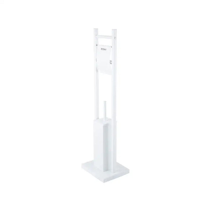 TOILET RACK. PAPER AND BRUSH WHITE MAT INTER CERAMIC - Аксесоари за баня<<<Аксесоари за