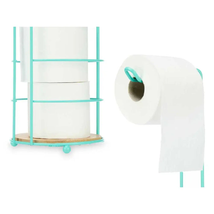 Toilet Roll Holder Berilo Mint 16,5 x 63,5 x 16,5 cm (4 Units) - Баня<<<Дом Градина<<<BigBuy&&&Аксесоари и