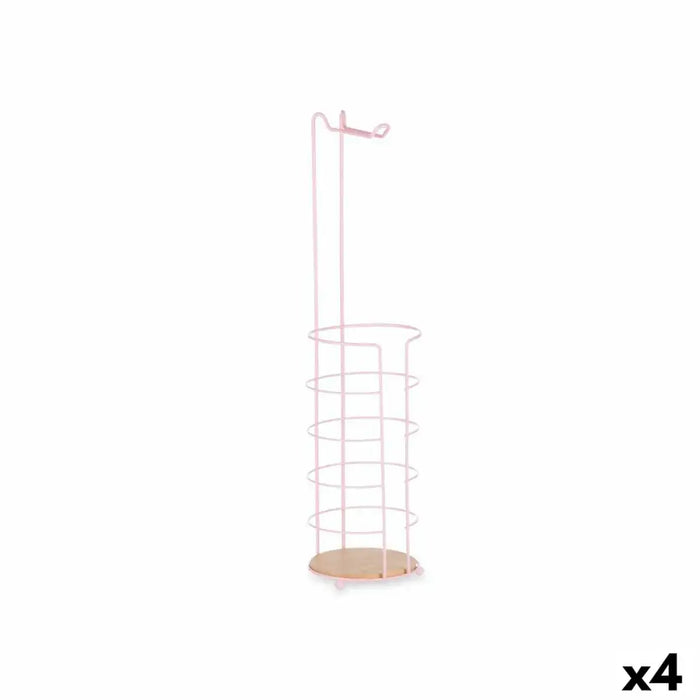 Toilet Roll Holder Berilo Pink 16,5 x 63,5 x 16,5 cm (4 Units) - Баня<<<Дом Градина<<<BigBuy&&&Аксесоари и