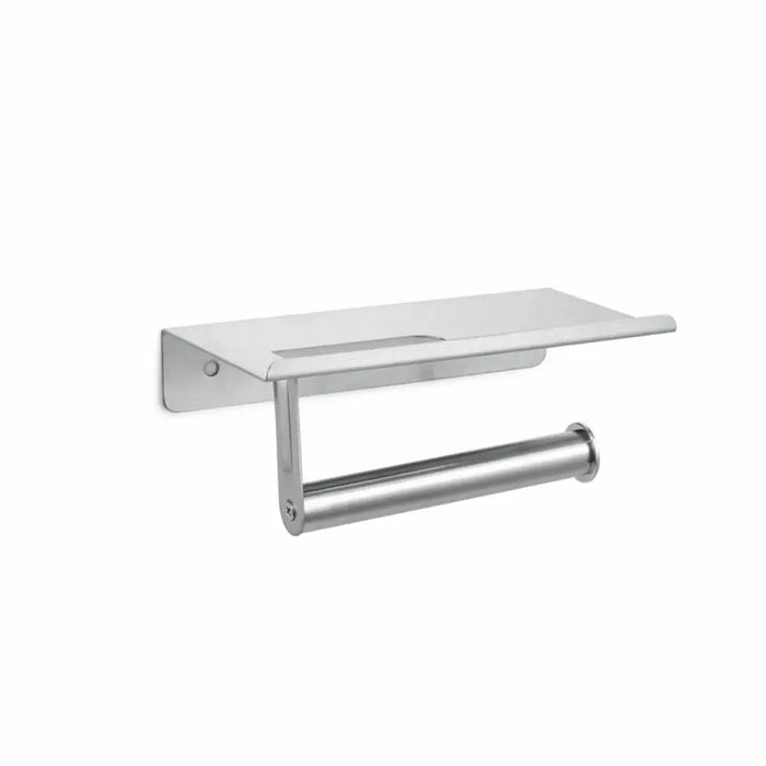 Toilet Roll Holder DKD Home Decor 18 x 9,7 x 7,5 cm Silver Stainless steel - Баня<<<Дом Градина<<<BigBuy&&&Аксесоари и