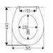 TOILET SEAT CEDO CEDO BERMUDA BEACH - Тоалетни седалки<<<Санитарна керамика и аксесоари<<<Баня<<<Praktiker&&&Тоалетни