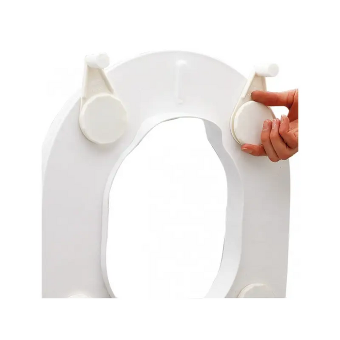Toilet seat elevation cap with flap Etac HI-Loo 10 cm - Toilet seat raisersLIT-NPS<<<Bathroom and toiletLIT<<<ActionPL