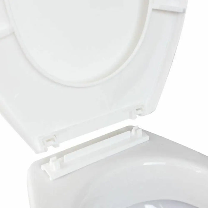 Toilet Seat Gelco White polypropylene - Баня<<<Дом Градина<<<BigBuy&&&Аксесоари и кранчета<<<Баня<<<Дом Градина<<<BigBuy