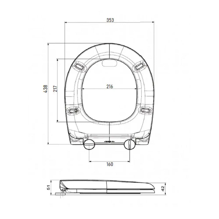 Toilet Seat Prhie volga White - Баня<<<Дом Градина<<<BigBuy&&&Аксесоари и кранчета<<<Баня<<<Дом Градина<<<BigBuy