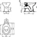 TOILET TRAY VIDIMA SEVADUO - Тоалетни чинии<<<Санитарна керамика и аксесоари<<<Баня<<<Praktiker&&&Тоалетни