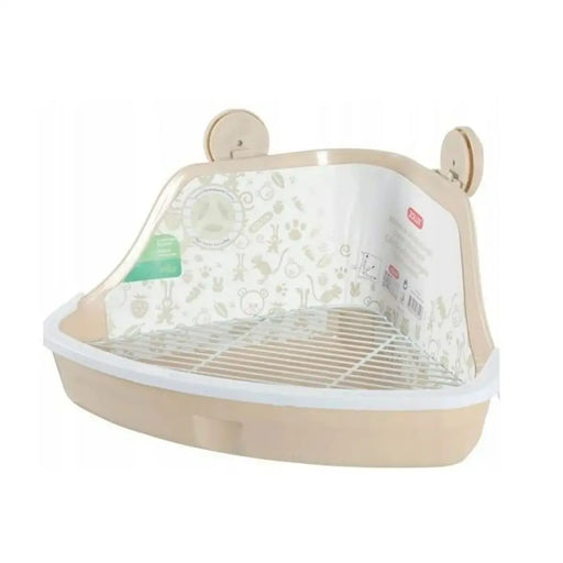 Toilet Zolux Small animals Beige Multicolour Plastic 32 x 5 x 25 cm - Къщички и легълца<<<Домашни Животни<<<Дом