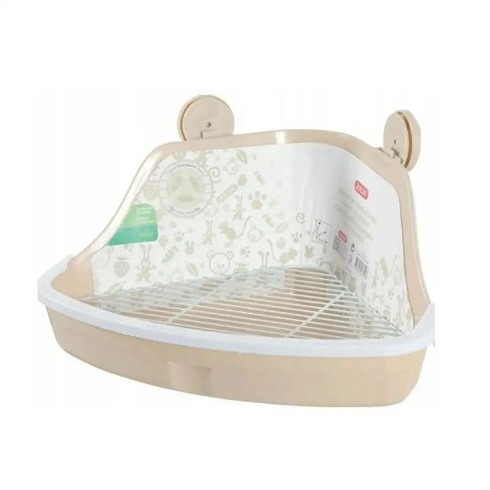 Toilet Zolux Small animals Beige Multicolour Plastic 32 x 5 x 25 cm - Къщички и легълца<<<Домашни Животни<<<Дом