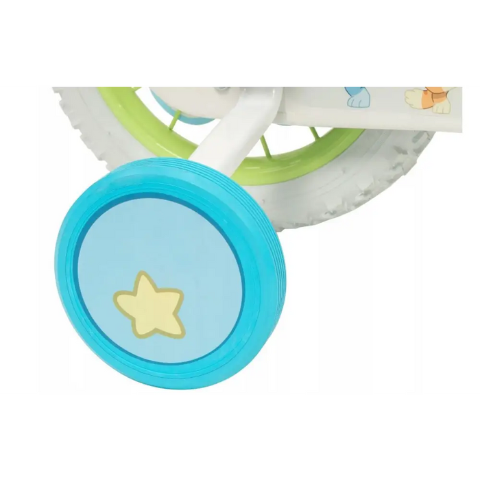 TOIMSA children’s bicycle Bluey 12” Blue and lime blue - Children’s bicyclesSRE-ROW<<<(Games and toys) Sports
