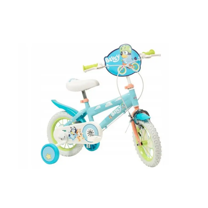 TOIMSA children’s bicycle Bluey 12” Blue and lime blue - Children’s bicyclesSRE-ROW<<<(Games and toys) Sports