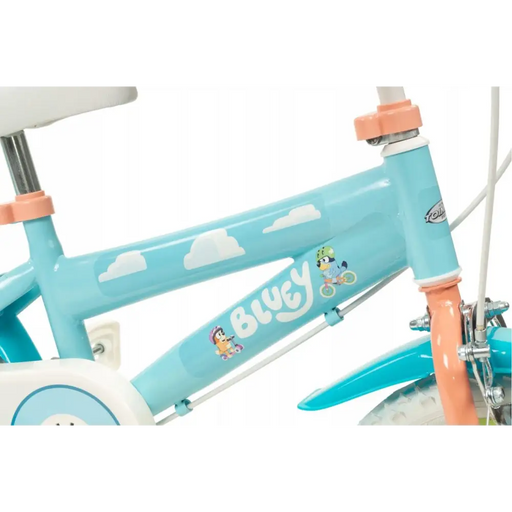 TOIMSA children’s bicycle Bluey 12” Blue and lime blue - Children’s bicyclesSRE-ROW<<<(Games and toys) Sports