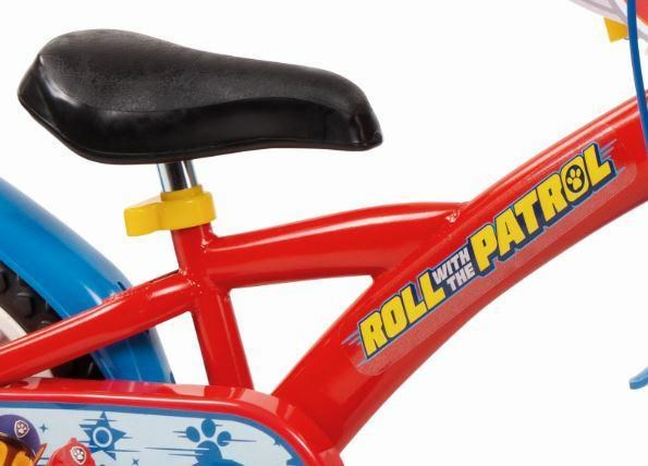 Children's Bike 12" Paw Patrol Red 1178 Boy NEW TOIMSA