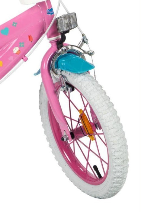 Children's bicycle 14" Peppa Pig pink 1495 TOIMSA