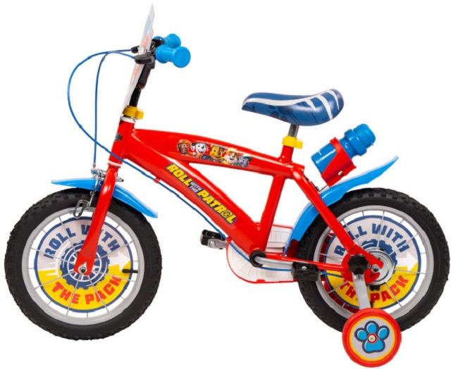 Children's Bike 14" Paw Patrol Red 1478 Boy NEW TOIMSA