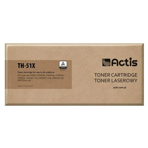 Toner Actis TH-51X Black - Оригинални тонери<<<Електроника Периферни и резервни части<<<Компютри|