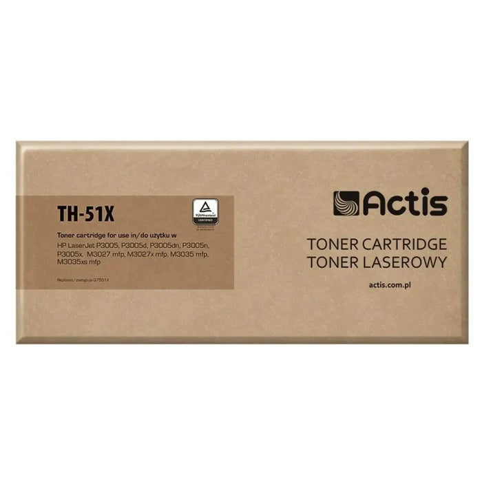Toner Actis TH-51X Black - Оригинални тонери<<<Електроника Периферни и резервни части<<<Компютри|
