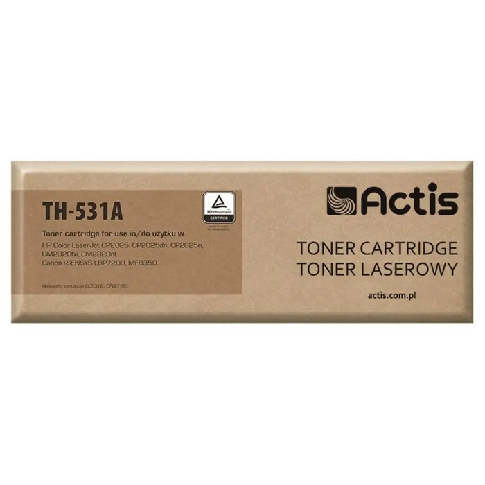 Toner Actis TH-531A Cyan - Оригинални тонери<<<Електроника Периферни и резервни части<<<Компютри|